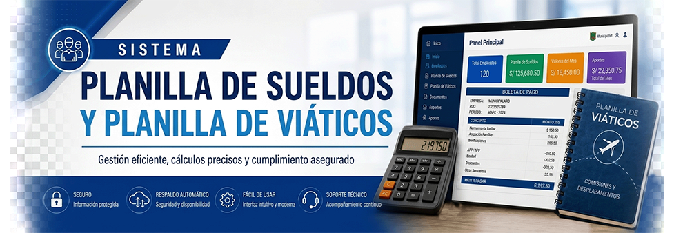 Banner Sistema Planilla de Sueldos