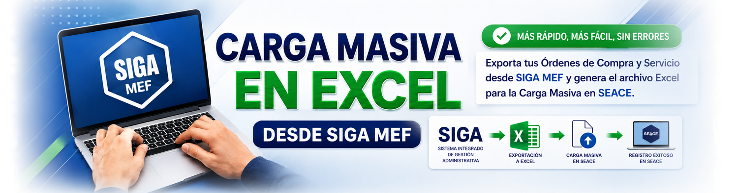 Banner Sistema de Logistica Integrado con SIGA MEF